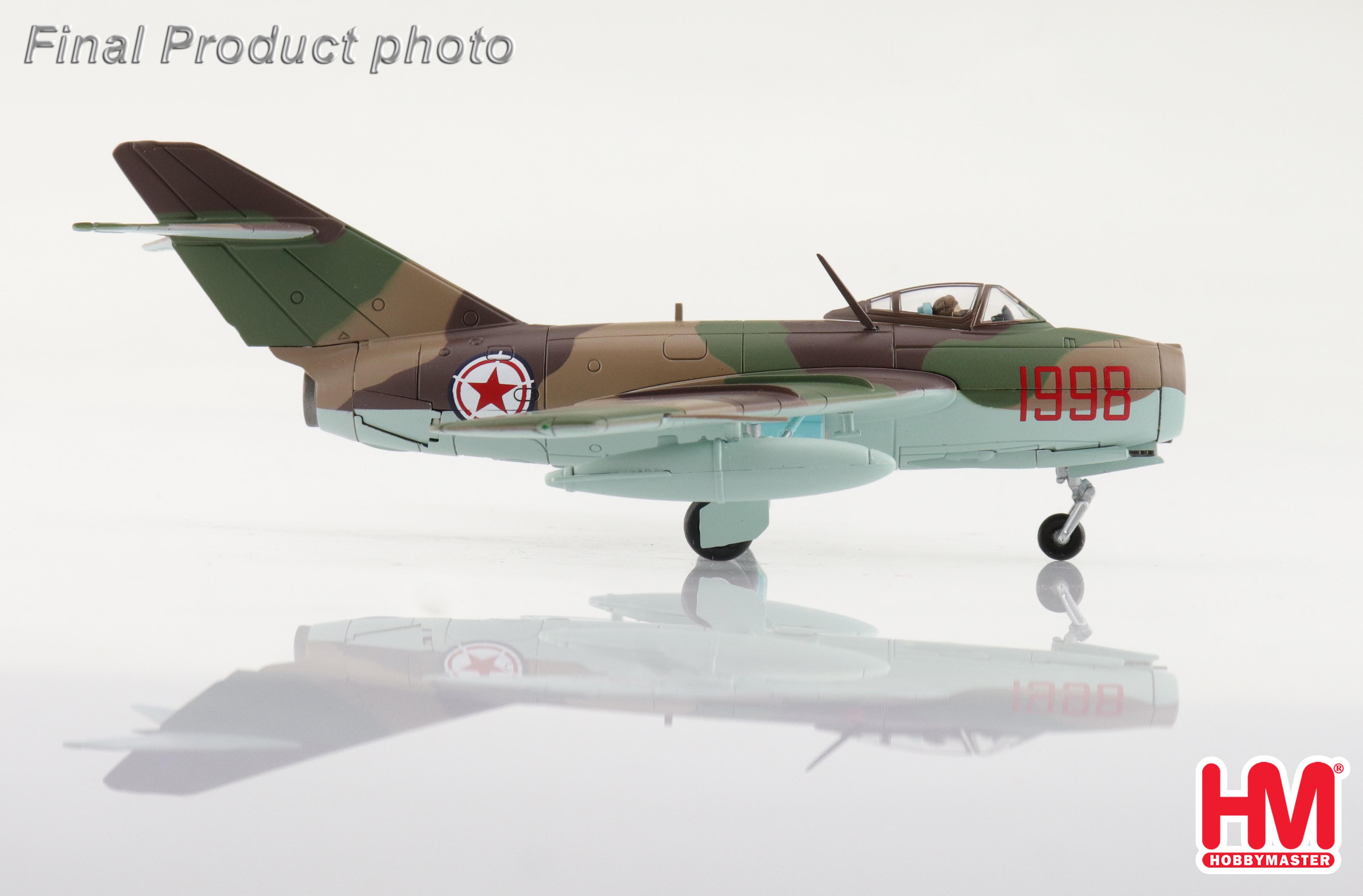 MIG-15bis Red 1998, Maj. Ivanovich Mikhin, 518th IAP, North Korea